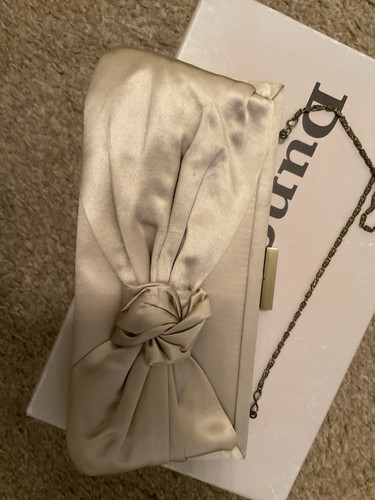 Dune clutch bag with chain - clutch,