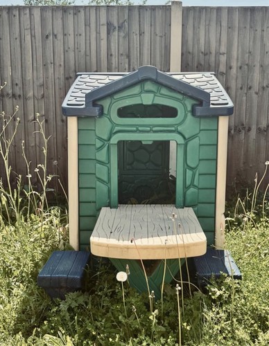Kids outdoor plastic playhouse - outdoor,