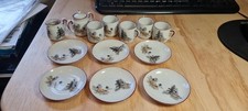 Kutani Porcelain Tea Set Vintage Japanese Teaware