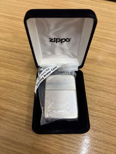 Sterling silver zippo 1941 - silver,