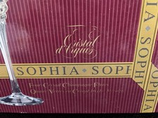 Sophia lead crystal - crystal, champagne