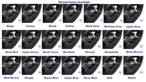 Black leather steering wheel - leather,