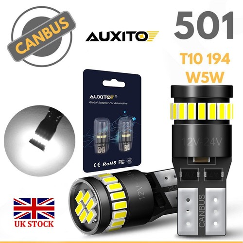T10 led 501 side - light, white