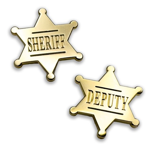 Sheriff deputy enamel pin - sheriff,