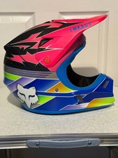 Fox V3 Motocross Helmet Pink