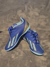 Boys Adidas Blue And Gold