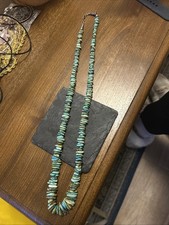 Genuine Turquoise Raw Necklace