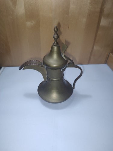 Vintage brass arabic dallah - vintage,