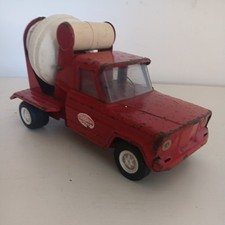 VINTAGE TONKA CEMENT MIXER TRUCK TOY COLLECTIBLE  9" LONG working 