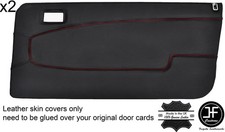 RED STITCH 2X FRONT DOOR CARD