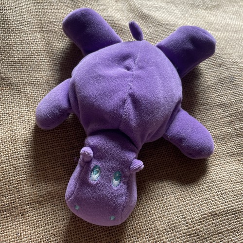 Vintage tomy purple hippo - tomy,