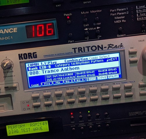 Korg triton rack lux - lux, custom