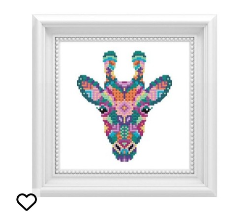 Meloca designs mandala - mandala, giraffe