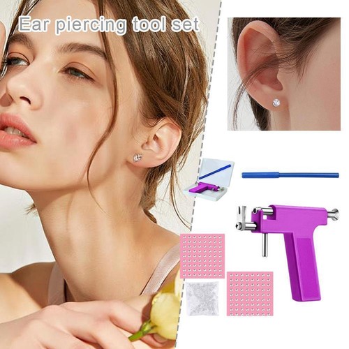 Ear piercing gun with studs - piercing,