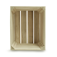 Single Wooden Crate -