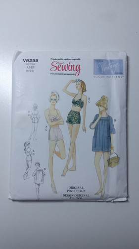 Vintage vogue v9255 bra - vintage,
