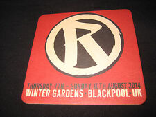 REBELLION FESTIVAL 2014 BEER MAT FLYER NOFX PUNK ROCK RARE MUSIC MEMORABILIA GIG