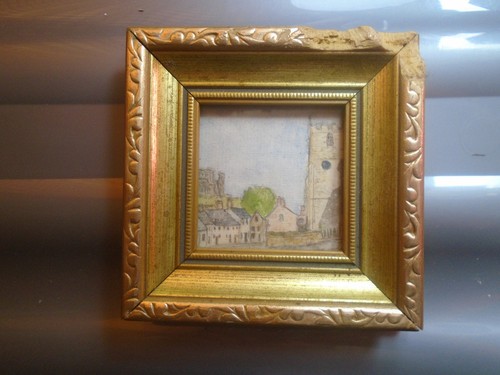 Cork castle vintage miniature - vintage,