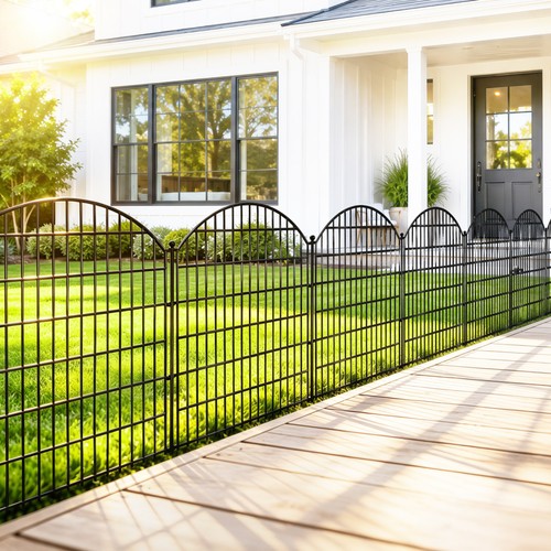 Garden fence with - 5x,