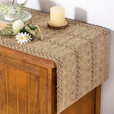 Boho Rustic Burlap Table