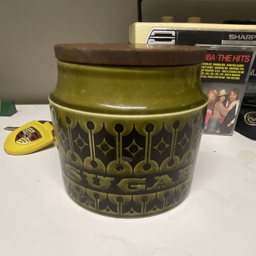 Vintage hornsea pottery - pottery, green