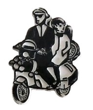 Plastic 2Tone Ska Pin Badge