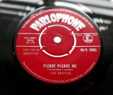 THE BEATLES 45 ' PLEASE PLEASE