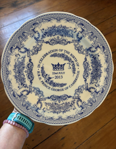 Spode blue room commemorative - blue,