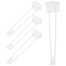  4 Pcs Worktop Legs Metal for Coffee Table Replacement Furniture Feet