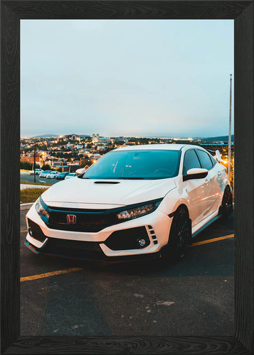 White honda civic type - honda, at