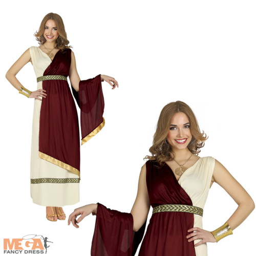 Ladies roman costume womens - ladies,