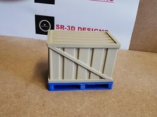 1/14 Scale Euro pallet With Large crate attached