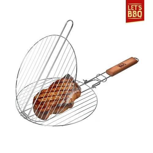 Bbq mesh grill basket - bbq,