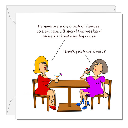 Funny rude birthday card - funny,