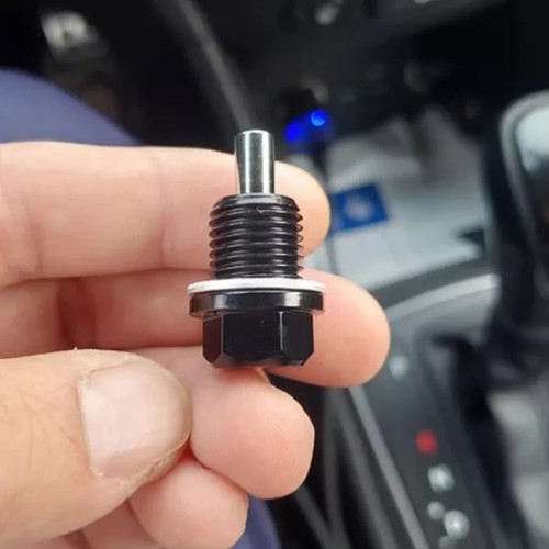 Car magnetic engine oil - magnetic, drain
