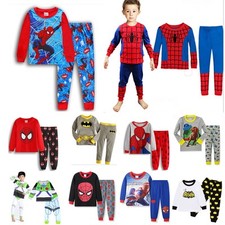 2PCS Kids Boys Superhero