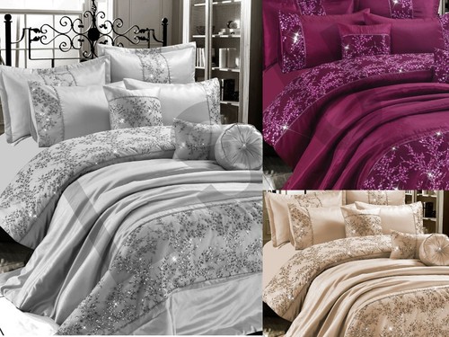 Gigi embroidered duvet cover - gigi,