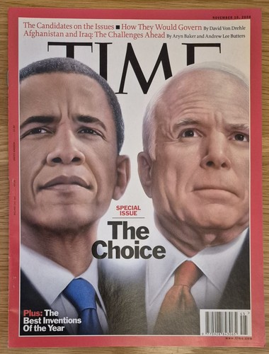 Time magazine november 2008 - magazine,