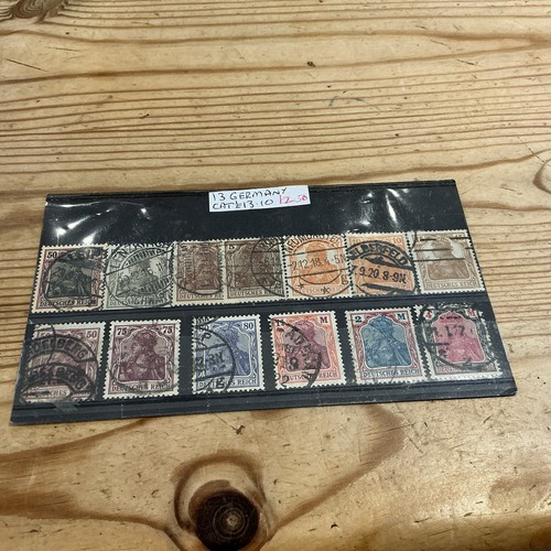 Old stamps germany used 52 - 13, #52
