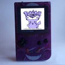 CUSTOM GENGAR? Nintendo Gameboy Pocket Console | BACKLIGHT MOD | COLOUR OPTIONS