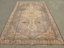 Oriental Floral Rug,Old Wool