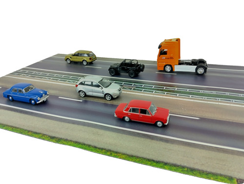 Highway road diorama base - highway,