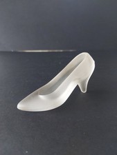 Vintage Glass Cinderella Slipper/ High Heel shoe 4 Inches