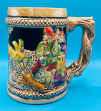 GERMAN PORCELAIN TANKARD with