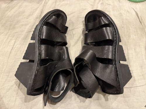 Trippen black leather - , sandals