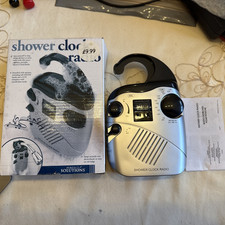 Shower Clock Radio - AM/FM -