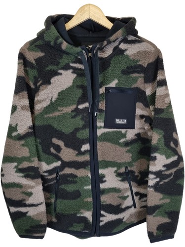 Hollister camo sherpa fleece - camo,