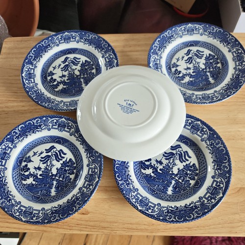 Old willow pattern - willow, english