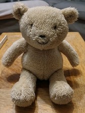 Next Beige Baby Teddy Bear Soft Toy Snuggle Smile Medium