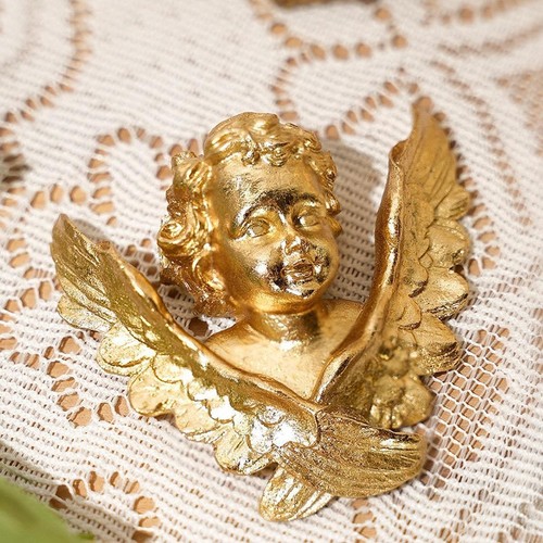 Cherub wall sculpture wing - wall,